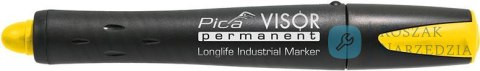 Marker permanentny VISOR przemyslowy, zolty Pica