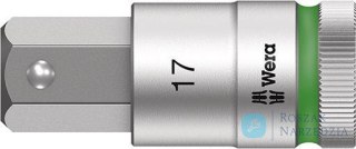 Nasadka wktetakowa 1/2" d.śrub z gniaz.6-kat. z funkcja przytrzym. ,17x60mm Wera
