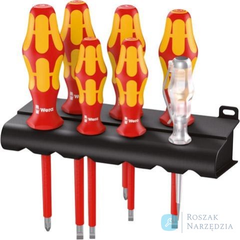 Zestaw wkretakow  VDE  S/PH Kraftform 7-czesciowy Wera