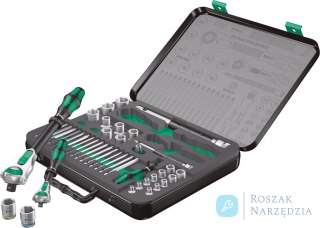 Zestaw nasadek Zyklop Speed 1/4"i 1/2" 43-cz. Wera