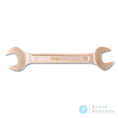 Klucz płaski dwustronny nieiskrzący CU-BE 13x14 mm, 55BA Beta
