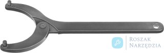 Klucz do nakrętek z otworami czołowymi, przegubowy 18-40mm/3mm z czopem AMF