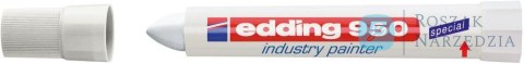 Marker z wkladem z pasty 950, bialy edding