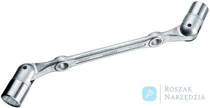 Klucz nasadowy z dwoma przegubami 17x19mm GEDORE