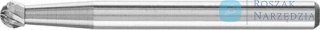 Maly frez trzpie.ze stop.tward.kulisty 0403 4 3mm 4x3mm Pferd