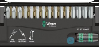 Zestaw bitów Bit-Check 30 Wood 1 Wera