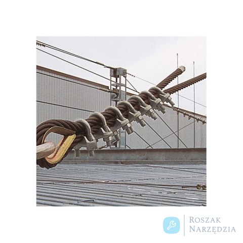 Zacisk linowy kabłąkowy stalowy ocynkowany 22 mm (7/8") Robur