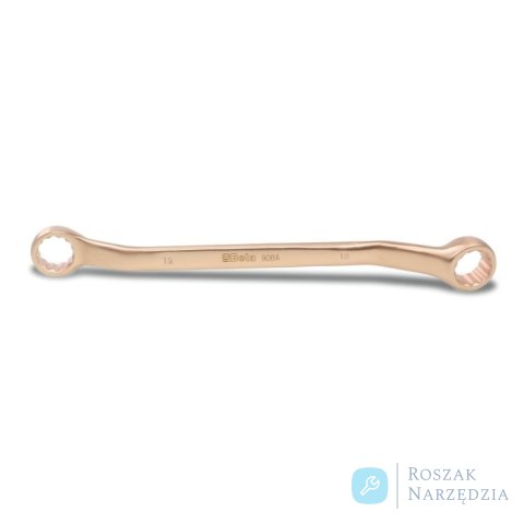 Klucz oczkowy odsadzony nieiskrzący CU-BE 34x36 mm, 90BA Beta