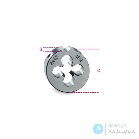 Narzynka okrągła HSS M16x1,5, 443 Beta