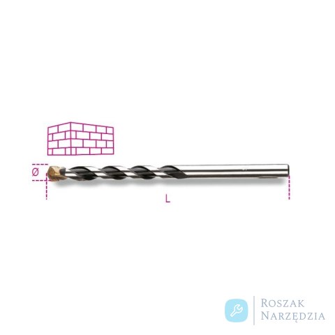 Wiertło cylindryczne do betonu 4x75 mm, 417 Beta