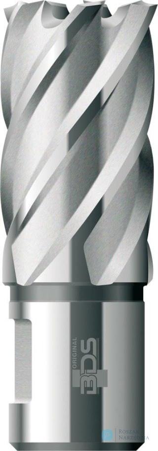 Wiertło rdzeniowe krótkie KBK HSS, chwyt Weldon 19/30mm BDS