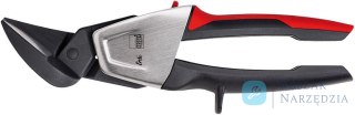 Nożyce do blachy Ideal z przełożeniem dźwigni i rękojeścią 2-komponentową prawe 230mm Erdi