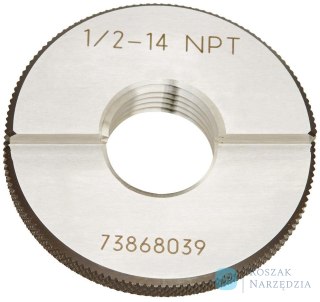 Sprawdzian pierscieniowy do gwintu NPT 1/4"-18