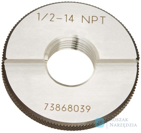 Sprawdzian pierscieniowy do gwintu NPT 1/4"-18