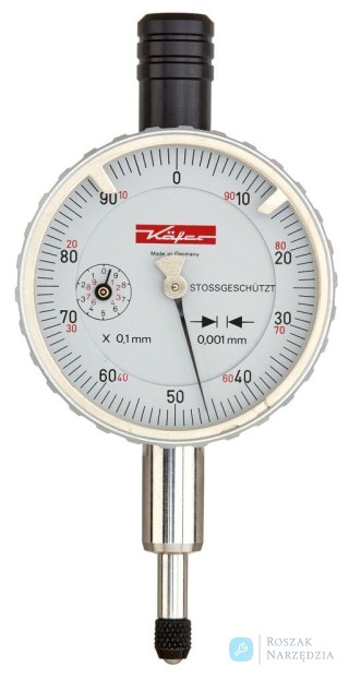Czujnik zegarowy, precyzyjny KM1101 D40mm KÄFER