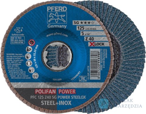 Sciern.listkowa/lamelkowaX-LOCK STEELOX K60SGP 125mm Pferd