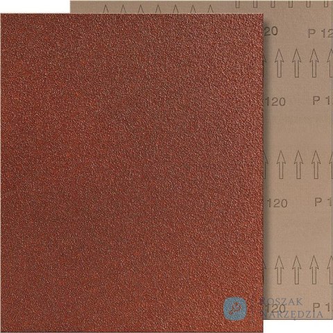 Plotno scierne, 230x280mm K100 brazowe VSM  