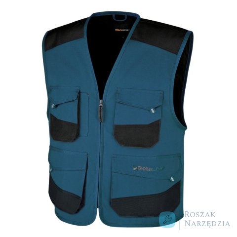 Kamizelka robocza 7907P niebieskozielona Easy roz. XXXL Beta WW Easy