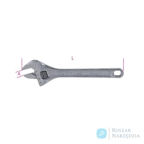 Klucz płaski nastawny 450 mm, 111E Beta