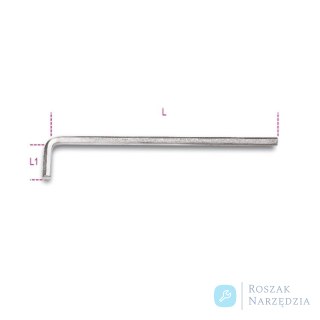 Klucz trzpieniowy imbusowy kątowy długi chromowany 3 mm, 96LC Beta