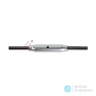 Nakrętka napinająca rurowa (do śrub rzymskich) M36, WFL 6500 kg Robur