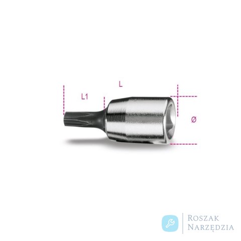 Nasadka trzpieniowa 1/4" 5-ramienna PT15, 900PT Beta