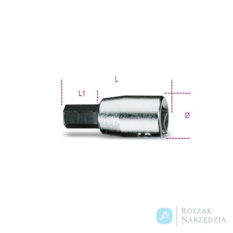 Nasadka trzpieniowa 1/4" imbusowa 4 mm, 900ME Beta