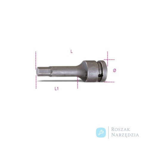 Nasadka udarowa 3/4" 6-kątna 22 mm, 728ME Beta