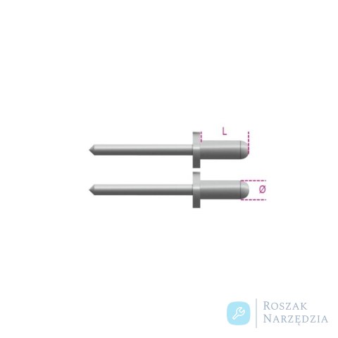 Nity 4,8x12 mm, 500 szt Beta