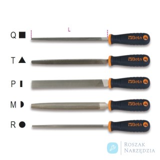 Pilnik kwadratowy pógładzik z rękojeścią 250 mm, 1719BMA10/Q Beta