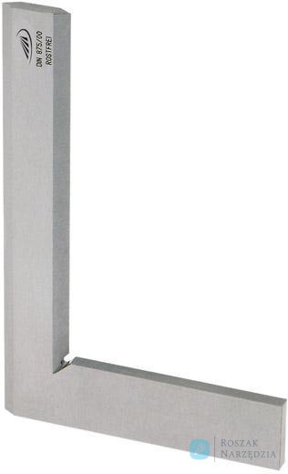 Katownik krawedz.,precyzyjny DIN875/00C stal nierdz. 200x130mm HP