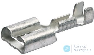 Złącze wtykowe nieizolowane, 6,3; 1,5mm², 100 szt. 97 99 070, KNIPEX