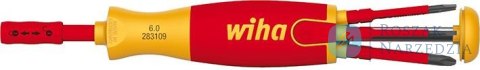 Wkrętak z magazynkiem LiftUp  VDE  TORX®, z 6 bitami slimBit Wiha