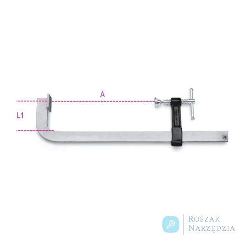 Ścisk śrubowy 410 mm, 1591 Beta Ścisk śrubowy 410 mm, 1591 Beta