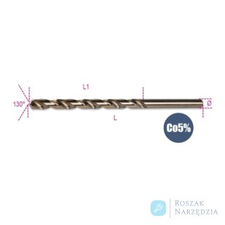 Wiertło kręte cylindryczne szlifowane HSS-CO 10,00 mm DIN340, 415L Beta