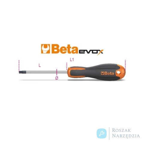 Wkrętak Evox TORX z otworem T15x189 mm, 1208E/RTX Beta