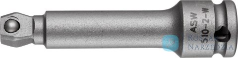 Przedluzka katowa,udarowa3/8" 75mm ASW