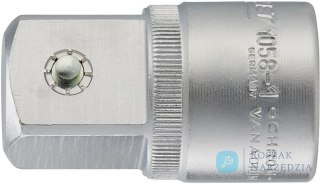 Adapter zwiększający z 4-kąt. wewnętrzne  3/4" na 4-kąt. zewn. 1", 1058-1 HAZET