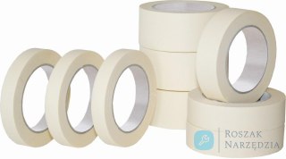 Taśma klejąca maxtape krepowana 50mmx50m, chamois (brazowy)