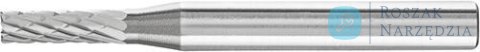 Frez trzpieniowy cylindr,z uzeb.czolowym 0820, 4 6mm 8x20mm ze stopow tward. Pferd