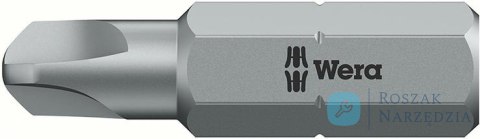 Bit ciagliwo-twardy 1/4" DIN3126C6,3 TRI-Wing 1x25mm Wera