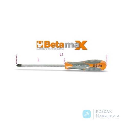 Wkrętak krzyżowy Pozidriv-Supadriv PZ 4x200 mm, 1299PZ Beta