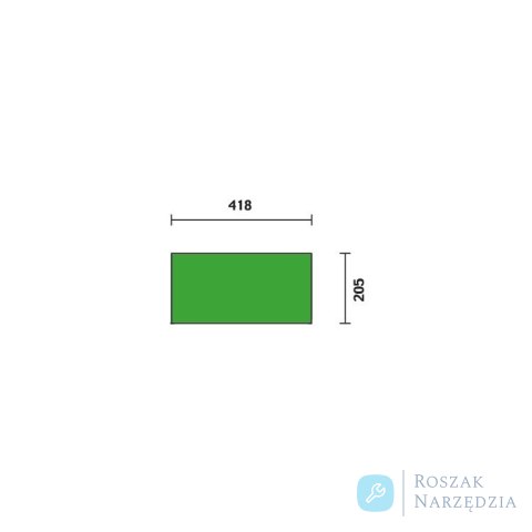 Wózek narzędziowy 2-modułowy, kolor czarny, C41H-N Beta