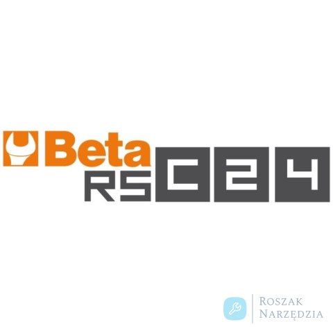 Wózek narzędziowy 6 szuflad, blat ABS, kolor czarny RSC24/6-N Beta