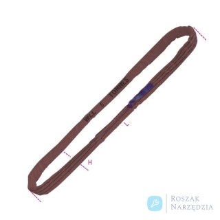Zawiesie wężowe 4 m, WLL 6 t Robur