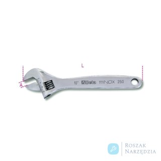 Klucz nastawny nierdzewny 150 mm, 111INOX/150 Beta