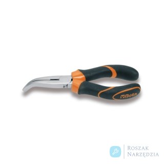 Szczypce płaskie odgięte o 45° 160 mm na blistrze , 1164BMK/160 Beta