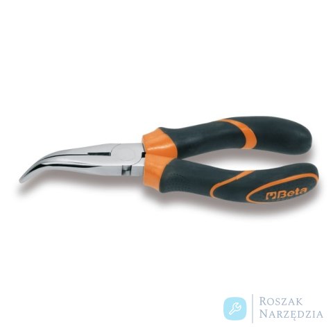 Szczypce półokrągłe odgięte o 45° 160 mm, 1168BM/160 Beta