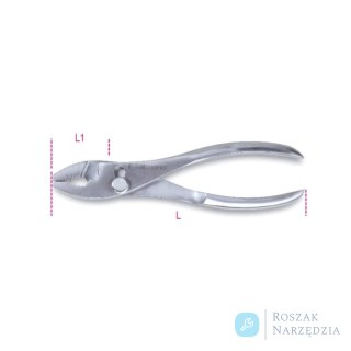 Szczypce uniwersalne dwupozycyjne nierdzewne 150 mm, 1153INOX Beta