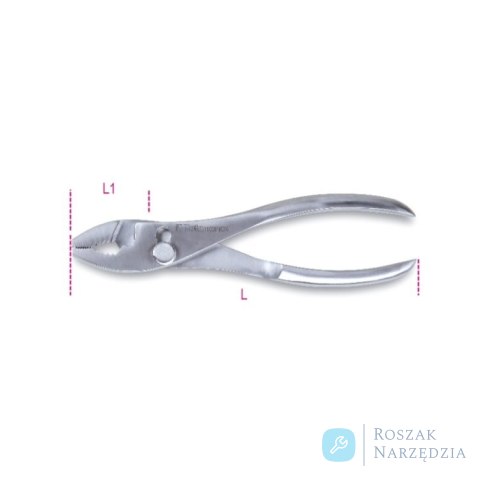 Szczypce uniwersalne dwupozycyjne nierdzewne 150 mm, 1153INOX Beta